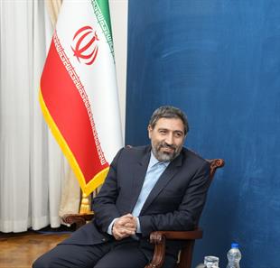 دیدار سید علی موسوی نماینده مردم شریف ملکان با دکتر امیرعبداللهیان وزیر امور خارجه کشورمان