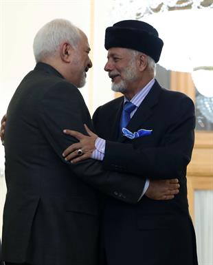 دیدار وزیر امور خارجه عمان با دکتر ظریف
