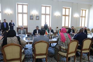 دیدار وزیر امور خارجه آفریقای جنوبی با دکتر ظریف
