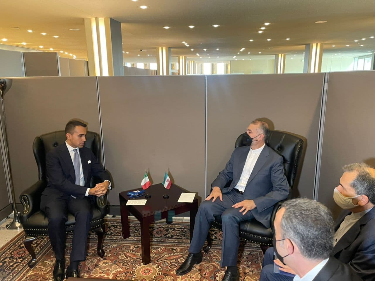 ملاقات وزیر خارجه با همتای ایتالیایی در نیویورک