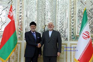 دیدار وزیر امور خارجه عمان با دکتر ظریف
