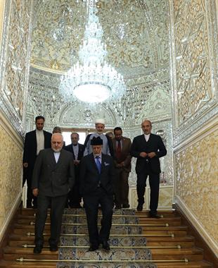 دیدار وزیر امور خارجه عمان با دکتر ظریف