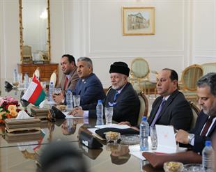 دیدار وزیر امور خارجه عمان با دکتر ظریف