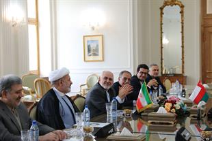 دیدار وزیر امور خارجه عمان با دکتر ظریف