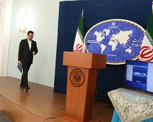 ویدئو کنفرانس خبری سخنگوی وزارت امورخارجه 1 اردیبهشت 1399