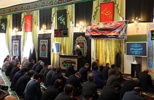 مراسم سوگواری سالار شهیدان در وزارت امور خارجه