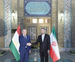 دیدار وزرای امور خارجه ایران و تاجیکستان